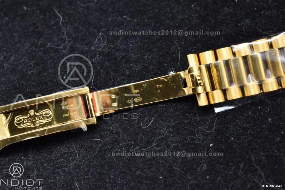 ARF 1:1 228238 YG Gold Bracelet Sustainable Date Best Edition Day Weight) 40 President Dial 654 VR3255 Crystal On (Gain 1001